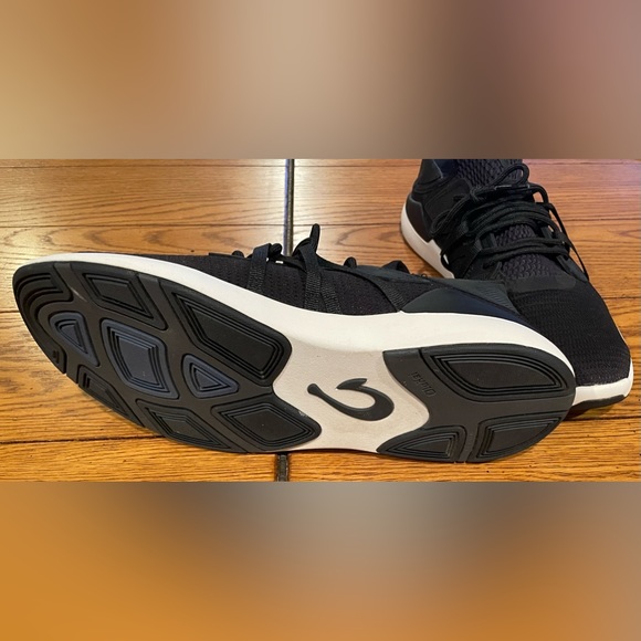 EUC Olukai Men’s Mio Li sneakers, black, size 9/42 - Picture 5 of 8